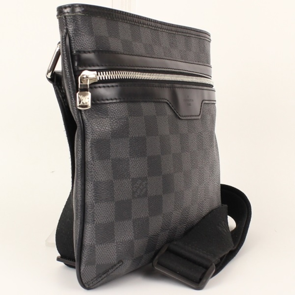 Louis Vuitton Damier Graphite Shoulder Bag Gray